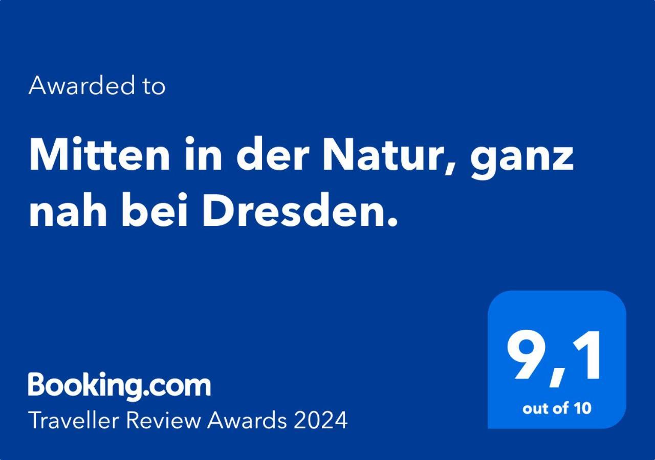 Mitten In Der Natur, Ganz Nah Bei Dresden. Bannewitz Εξωτερικό φωτογραφία